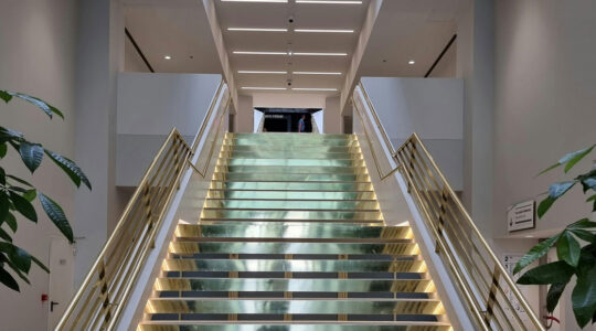 escalier en métal